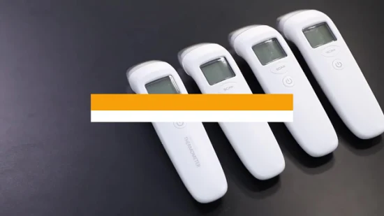 Büro Krankenhaus Supermarkt Intelligentes professionelles automatisches LCD-Stirn-Hochtemperatur-Thermometer ohne Kontakt CE FDA RoHS Digitales Infrarot-Thermometer